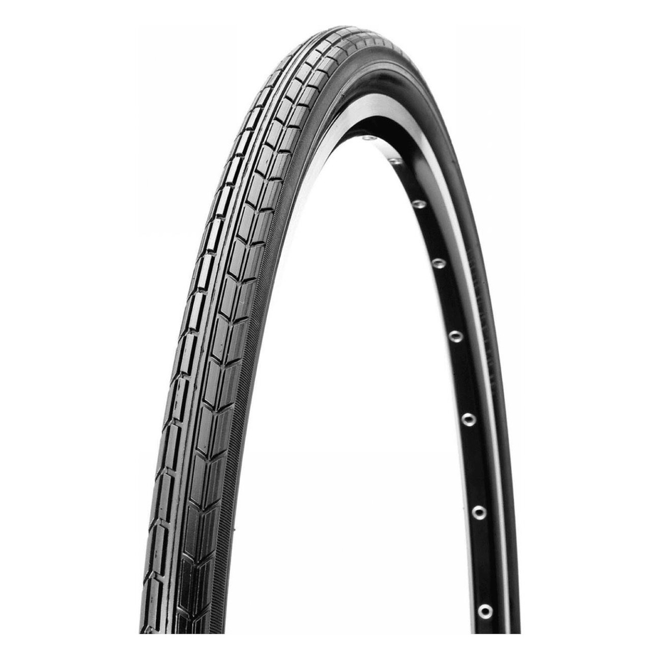 28' Rigid Tire 700x35 Black for City Trekking - 580g - 1