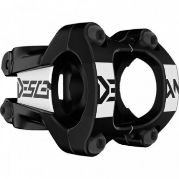 60 mm Black Descending Stem for Mountain Bike, 0° Angle, 31.8 mm Diameter - 1