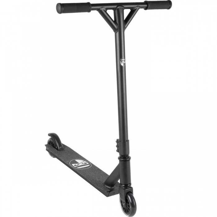 Trottinette Freestyle Noir Mat pour Tricks, Stable et Robuste jusqu'à 100 kg, ABEC-9 - 1