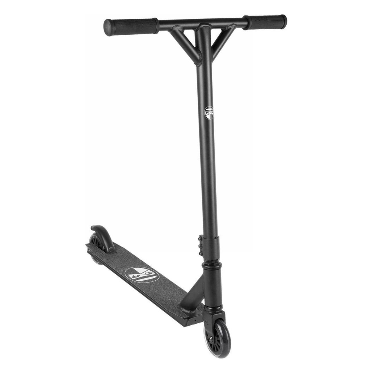 Matte Black Freestyle Scooter for Tricks, Stable and Durable up to 100 kg - 1