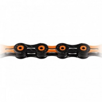 11v Kette X11SL DLC Schwarz-Orange 118 Glieder mit MissingLink - Perfekte Schaltleistung - 1