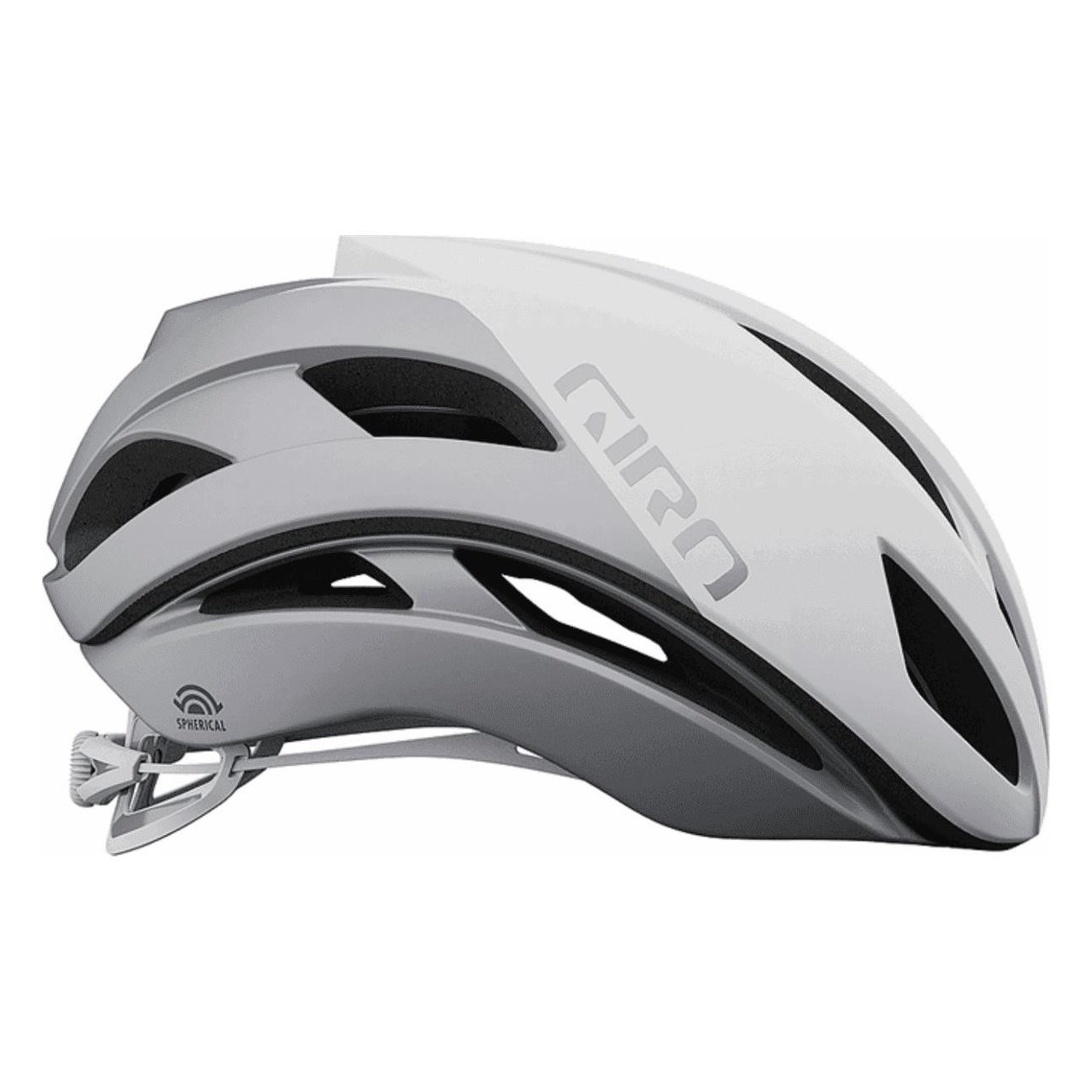 Casco da Strada Aero Eclipse Spherical Bianco/Silver 51-55cm con Tecnologia Spherical e Ventilazione Avanzata - 3 - Caschi - 076