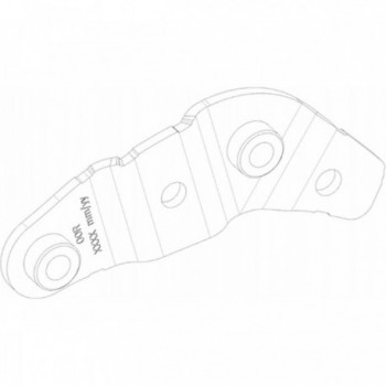 Right Long Mounting Plate BDU37YY - Sturdy and Reliable Support - 1