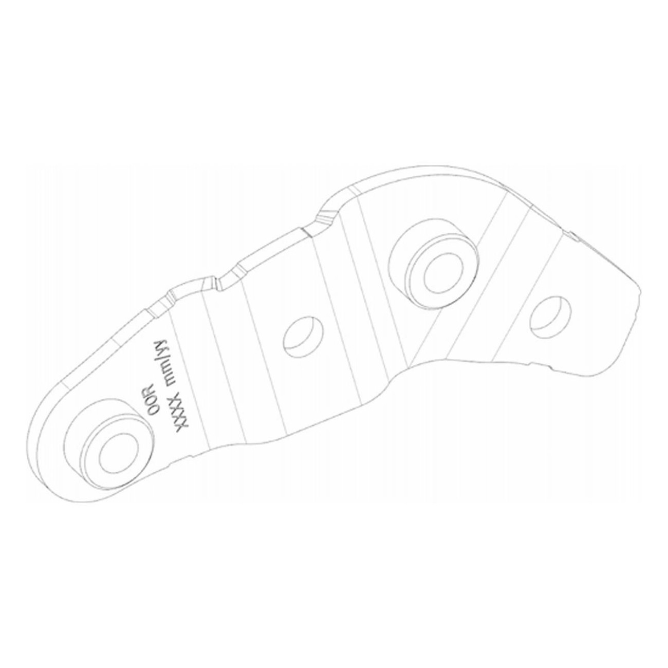 Right Long Mounting Plate BDU37YY - Sturdy and Reliable Support - 1