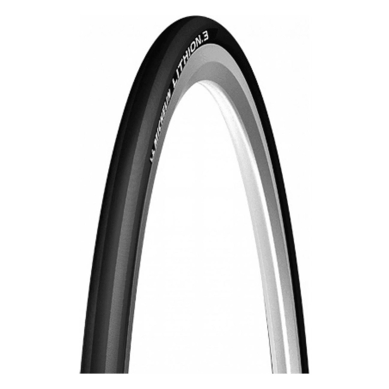 Cubierta Plegable 700x23 Lithion 3 Negra para Ciclismo - 220g, Gran Durabilidad - 1