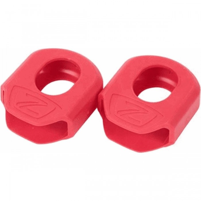 Crank Armor XL Red Crank Protectors for Bicycles in Thermoplastic - 1