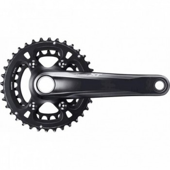 Shimano FC-M8100 Deore XT Crankset 2x12V 36/26T, 175mm, Black - 1