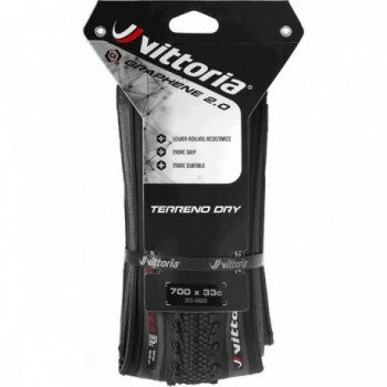 Cubierta Plegable 28' 700x45 Terreno Dry Graphene 2.0 TNT para Gravel - 3