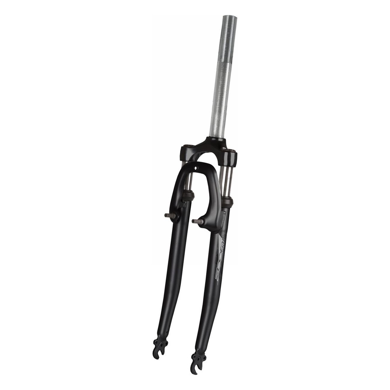 Zoom 28' Black Suspension Fork, 30mm Travel, V-Brake Compatible - 1