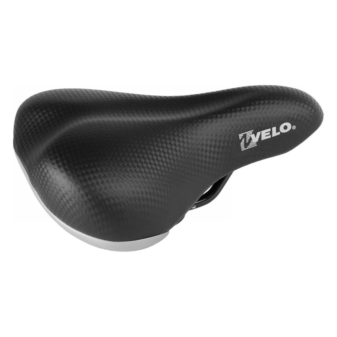 Selle Velo pour Enfants 12-16' Noir 206x153 mm avec Collier et Protection - 1