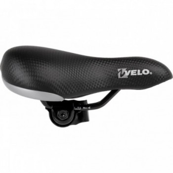 Selle Velo pour Enfants 12-16' Noir 206x153 mm avec Collier et Protection - 2