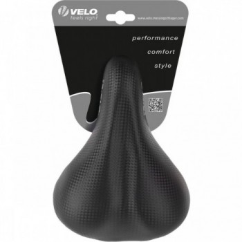 Sella Velo per Bambini 12-16' Nero 206x153 mm con Morsetto e Protezione Antiabrasione - 4 - Selle - 0887539038977