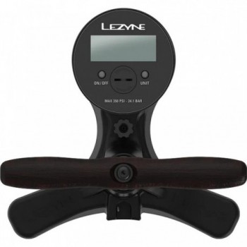 Manómetro Digital Lezyne 350 PSI, Pantalla 3,5' Negro para Bombas de Suelo - 2