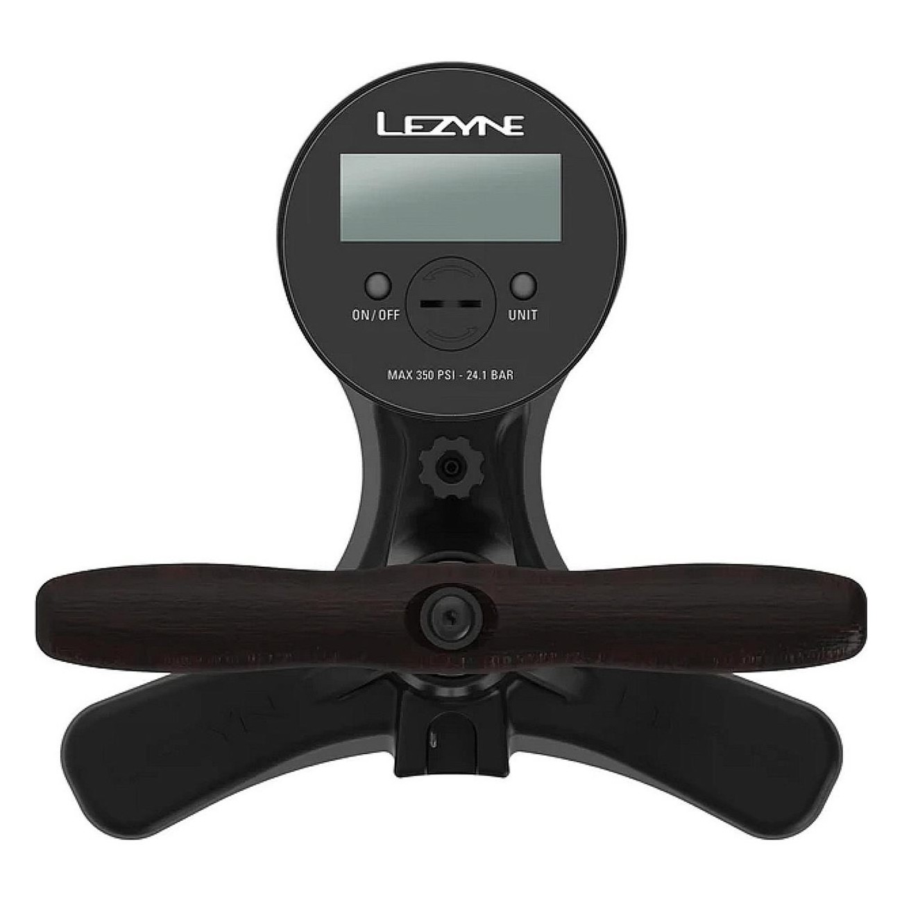 Manómetro Digital Lezyne 350 PSI, Pantalla 3,5' Negro para Bombas de Suelo - 2