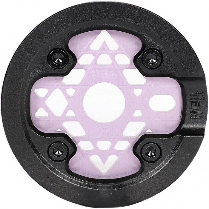 Fiend Reynolds 25T Purple Sprocket with Nylon Guard and Adapters - 1