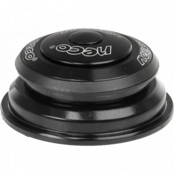 Neco Semi-Integrated Headset 1.1/8'-1.5' Black Steel/Aluminum with Bearings - 1