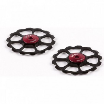 Poulies en céramique Sram XX1/XO1 - Compatibles 10/11s - Noir - 1