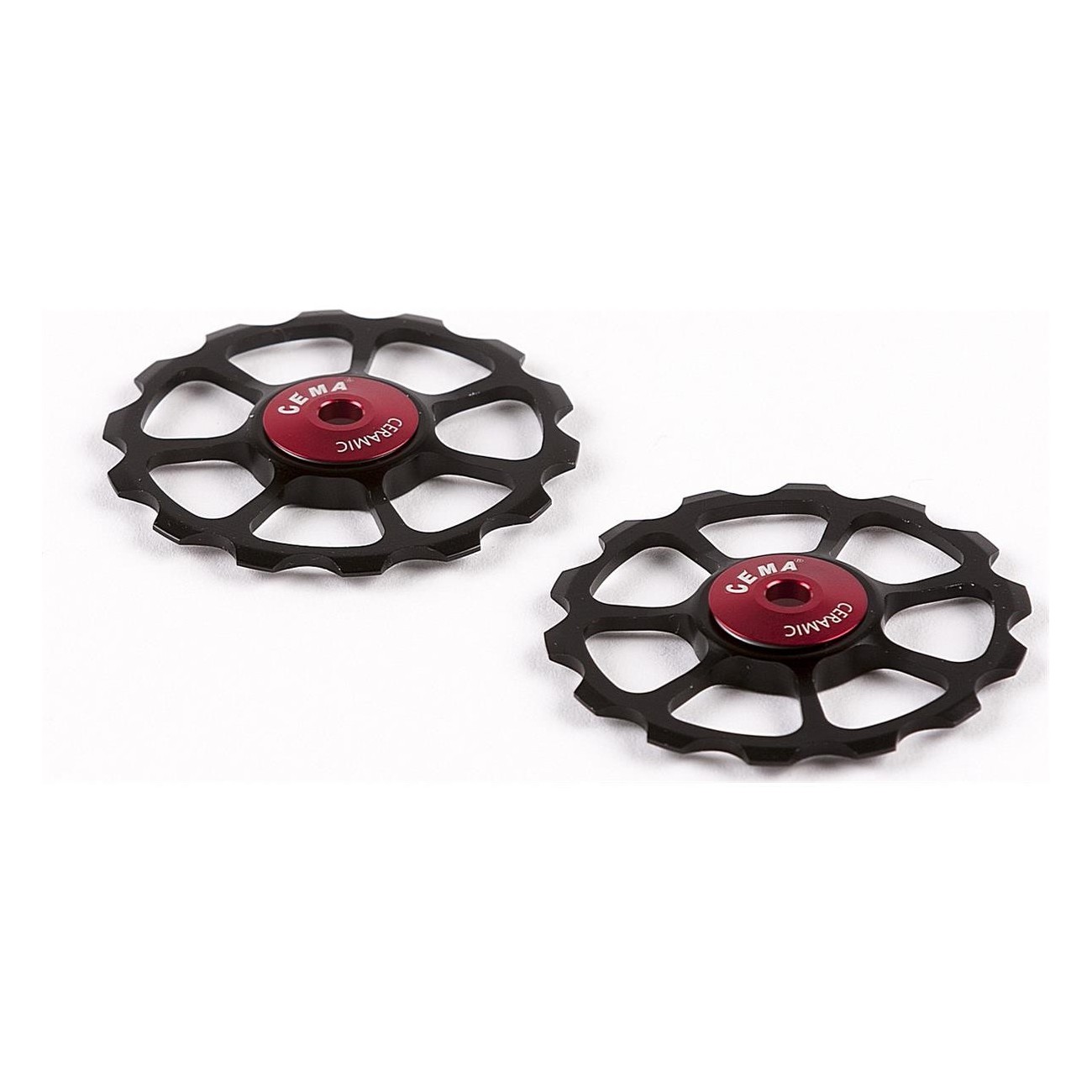 Poulies en céramique Sram XX1/XO1 - Compatibles 10/11s - Noir - 1