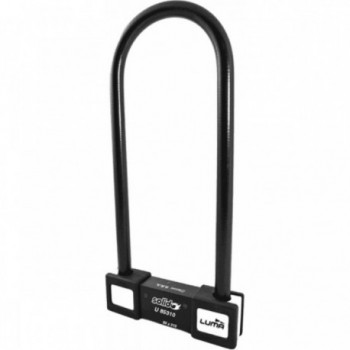 Luma Solid U Shackle Lock 120x230 mm - Security for Two Wheels - 1