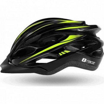 Casque Granith In-Mold Noir/Lime Taille M (54-58 cm) - Certifié EN1078 - 1