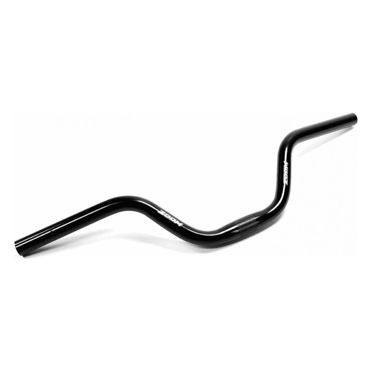 Guidon en Aluminium Noir pour Vélo de Ville - 580mm x Ø25.4mm, Ergonomique - 1