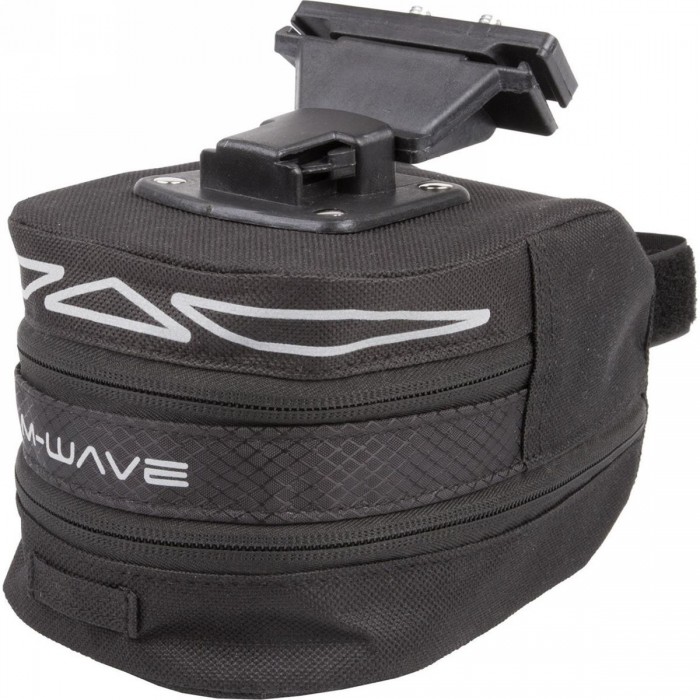 Borsa da Sella M-Wave Tilburg M Nera Estensibile con Supporto Luce Posteriore e Strisce Riflettenti - 1 - Borse e bauletti - 401