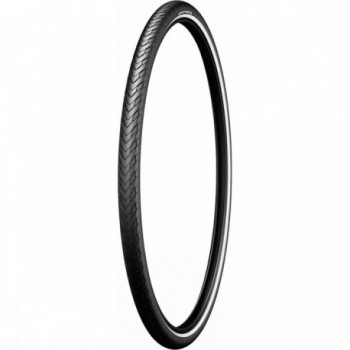 700x40 Protek Black Reflex Tire for City and Trekking with Puncture Protection - 1