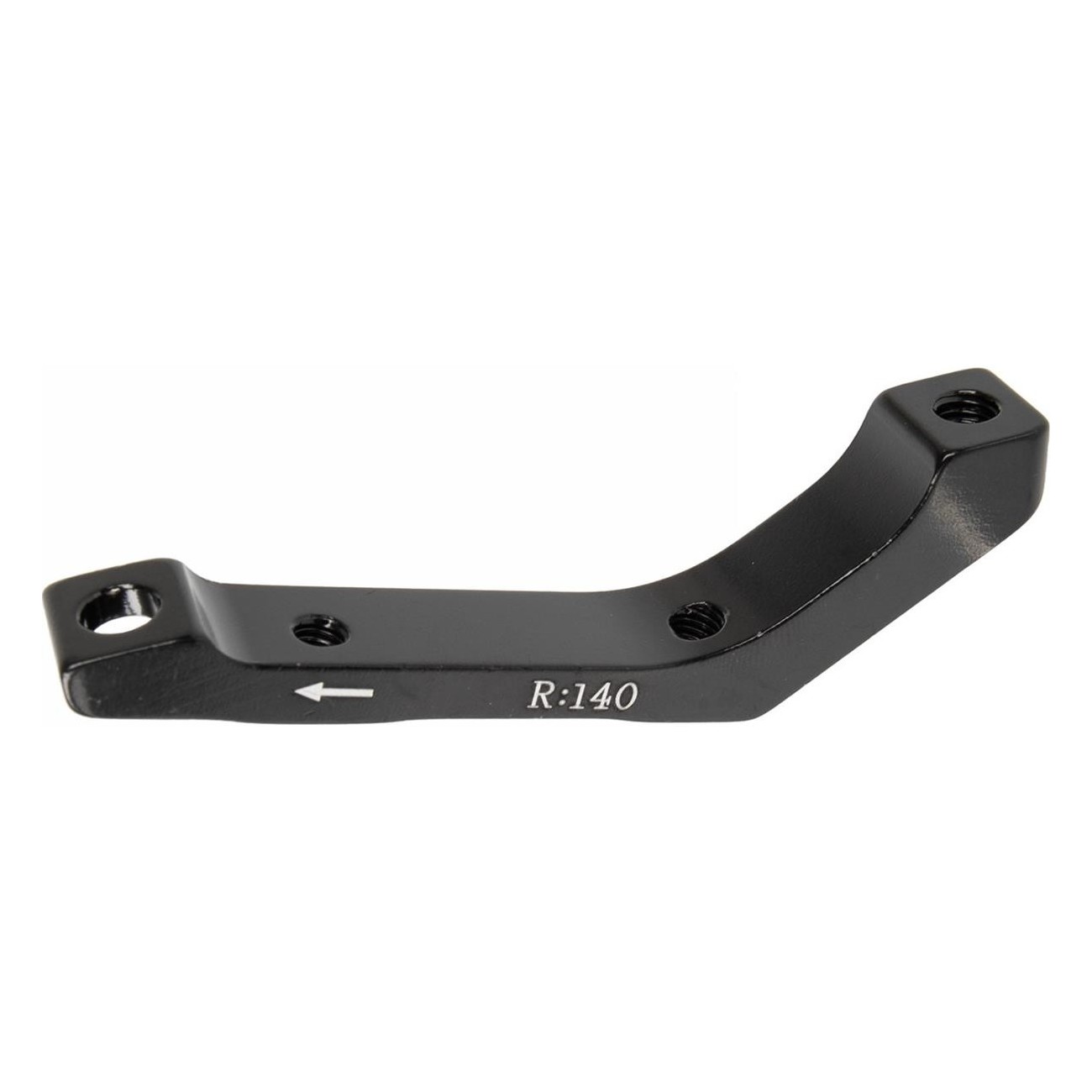 Flatmount-Postmount Brake Adapter 140mm Black MV for HR - 1