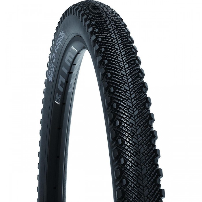 Pneumatico WTB Venture 650 x 47 Road TCS 120 TPI Dual DNA SG2 per Gravel e Bikepacking - 1 - Copertoni - 0714401108431