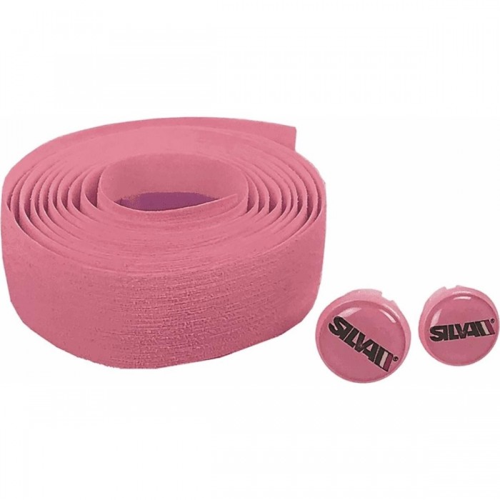 Pink Polyurethane Handlebar Tape for Adult Bicycles - Comfort & Style - 1