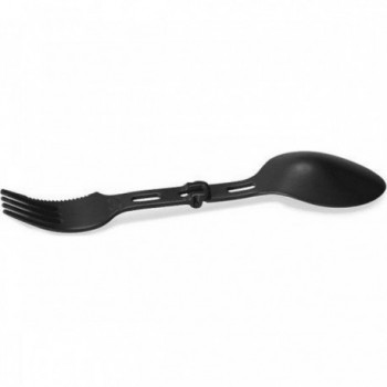 Spork Pliable Eat BLACK CONCEPT: Ustensile Léger et Compact pour Randonnée - 1