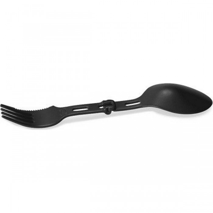 Spork Pliable Eat BLACK CONCEPT: Ustensile Léger et Compact pour Randonnée - 1