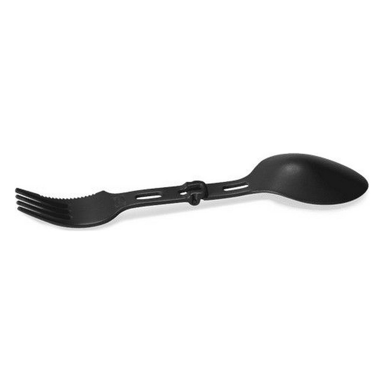 Spork Pliable Eat BLACK CONCEPT: Ustensile Léger et Compact pour Randonnée - 1