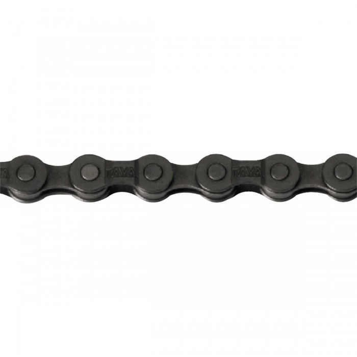 TAYA Chain 6/7V 116 Links Black/Silver - Set of 6 for Bicycles - 1