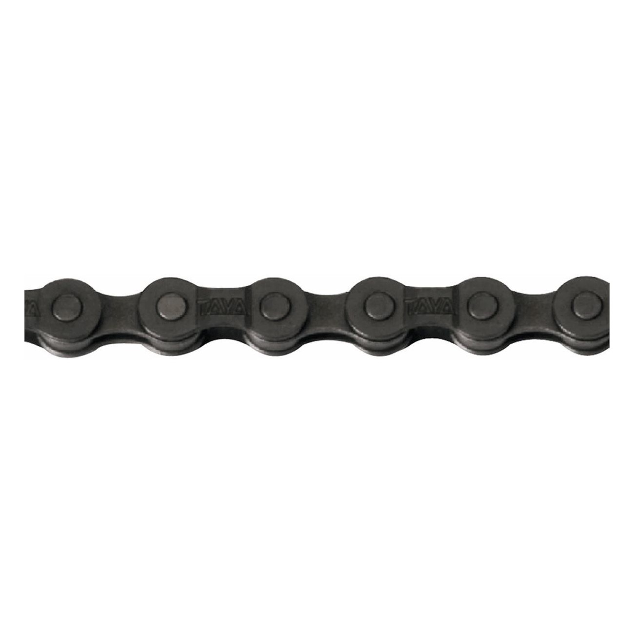 TAYA Chain 6/7V 116 Links Black/Silver - Set of 6 for Bicycles - 1