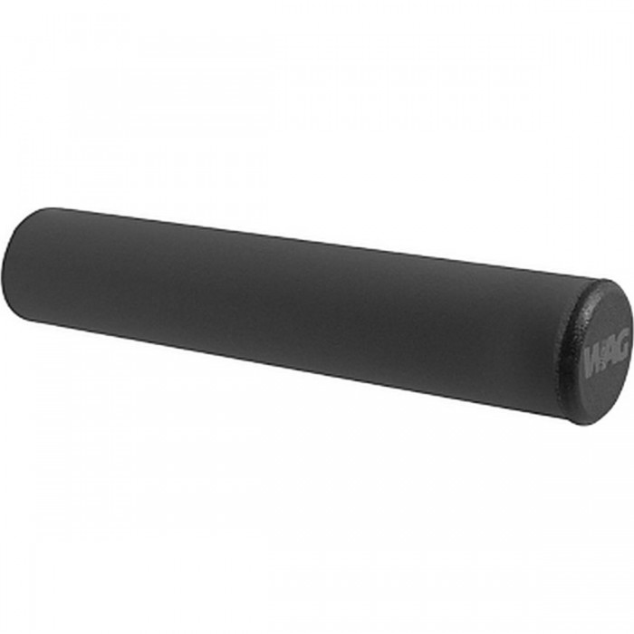 Black Silicone Bicycle Grips - Enhanced Comfort and Grip, 135mm - 1