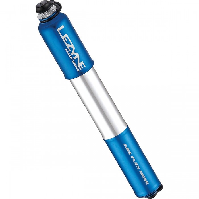 Lezyne CNC Drive Medium Hand Pump Blue - Lightweight and Compact for Cyclists - 1