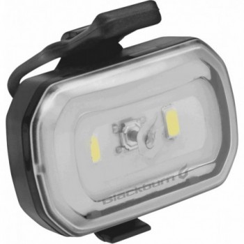 LED Front Light 60 Lumen USB IP65 Black with 2 Lighting Modes and Silicone Mounting - 1