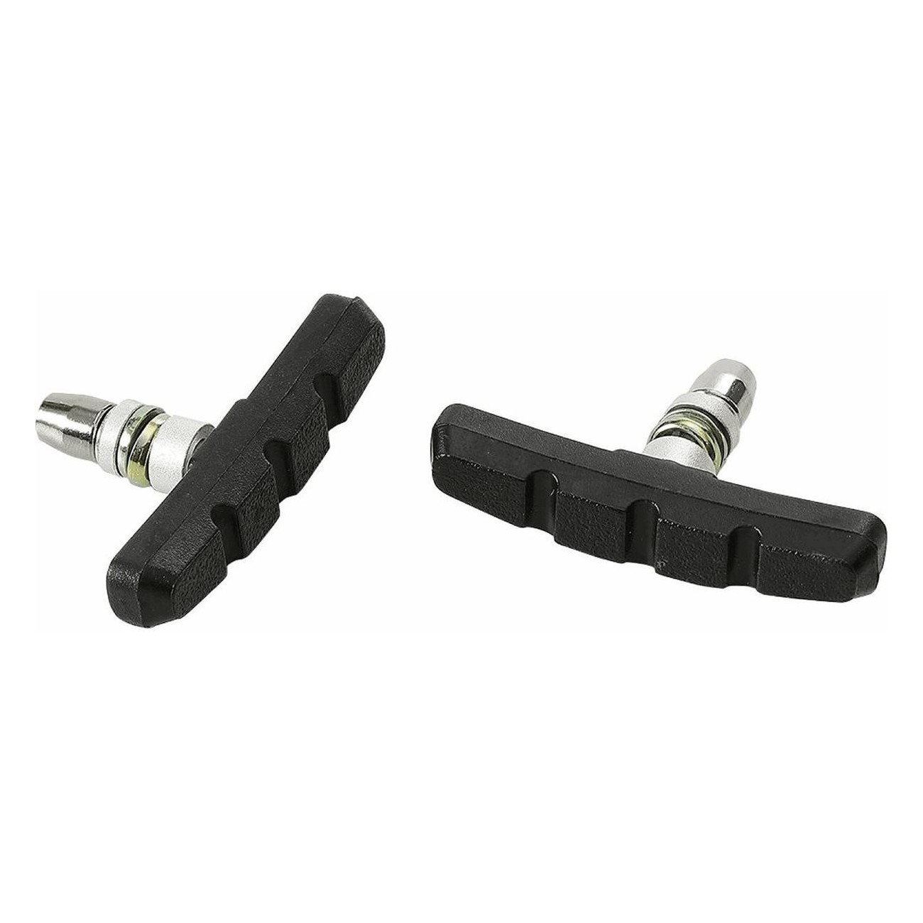 Pattini Freno MTB 70mm Nero con Dado Centrale - Confezione da 10 Coppie MVTEK - 1 - Pattini - 8005586179487