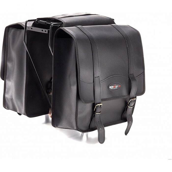 West Leather Messenger Bag in Black - Stylish and Functional, 30x13x32 cm - 1