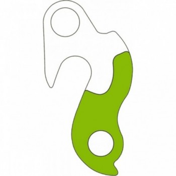 R2 Racing Bike Derailleur Hanger in Stamped Aluminum - Durable & Lightweight - 1