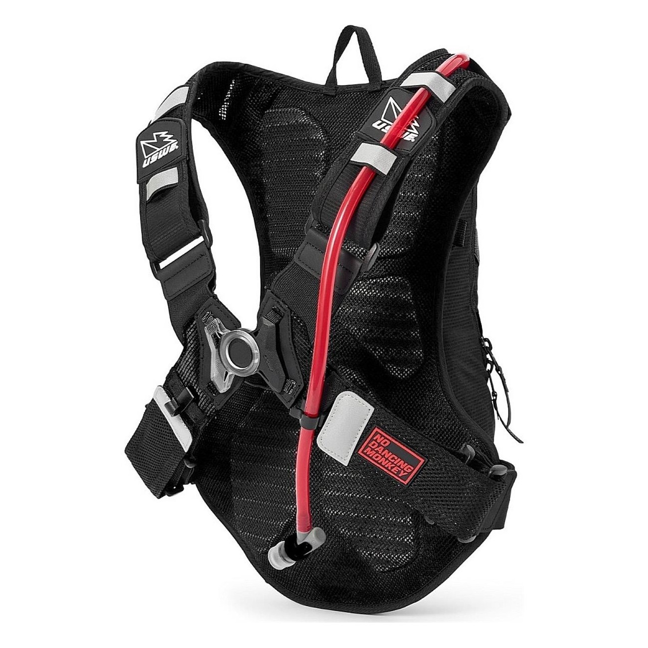 USWE MTB Hydro 12L Black Hydration Backpack with No Dancing Monkey System - 2