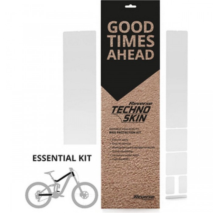 Kit Esencial TechnoSkin Brillante para Protección de Bicicleta - 1