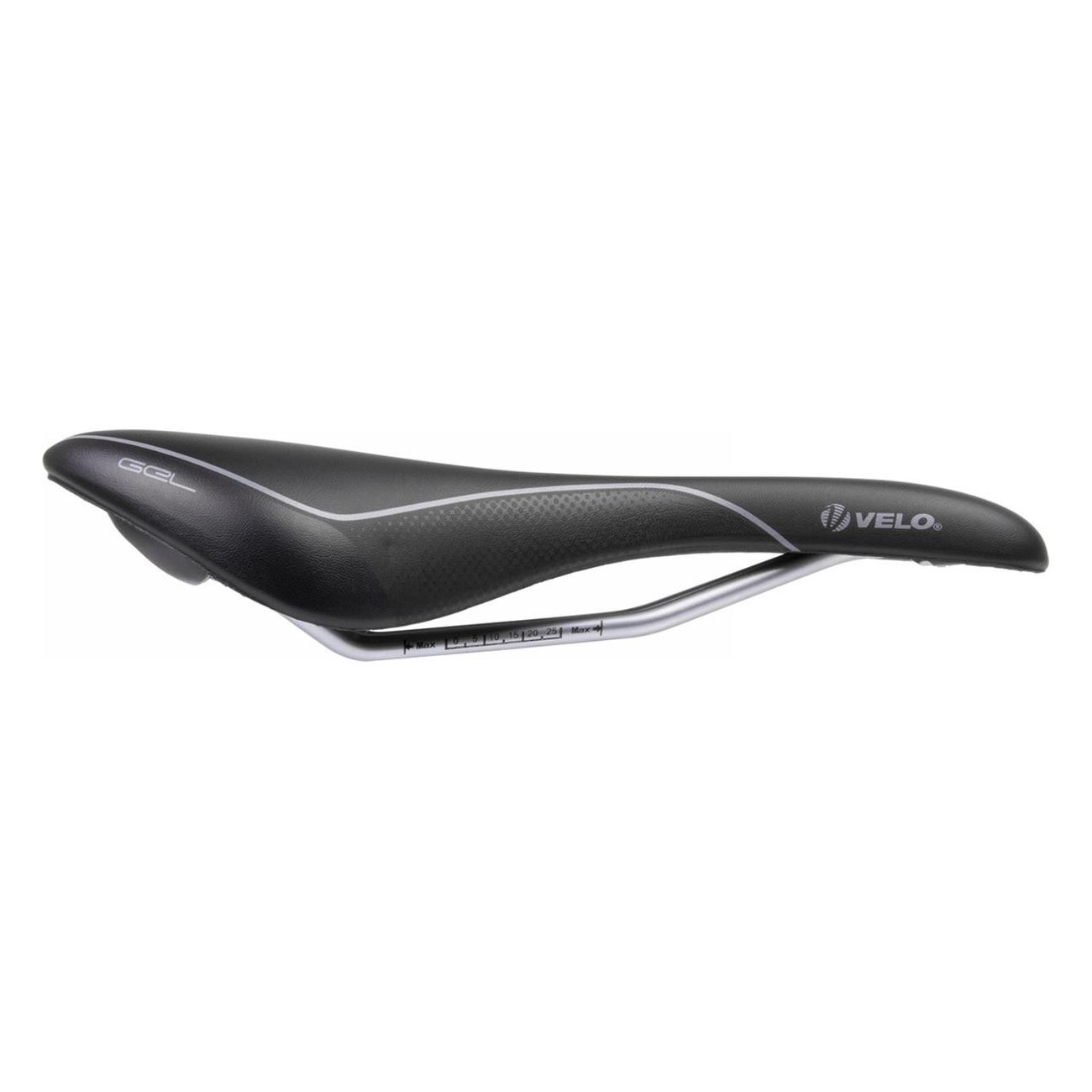 Sella Velo Speedflex Vacu FC 269x143 mm 346g Nero - Sella da Corsa Multiuso, Design Sportivo e Confortevole, Impermeabile e Resi