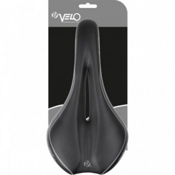 Sella Velo Speedflex Vacu FC 269x143 mm 346g Nero - Sella da Corsa Multiuso, Design Sportivo e Confortevole, Impermeabile e Resi