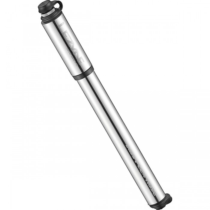 Lezyne CNC Lite Drive Medium Hand Pump Silver - High Pressure, Lightweight - 1