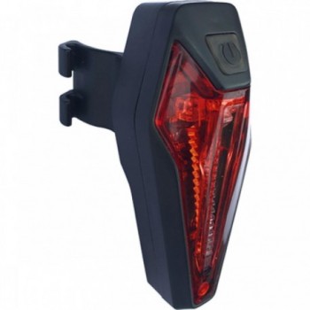 Voxom LH7 Bike Rear Light - LED, IPX4 Waterproof, 220° Visibility, USB Rechargeable - 3