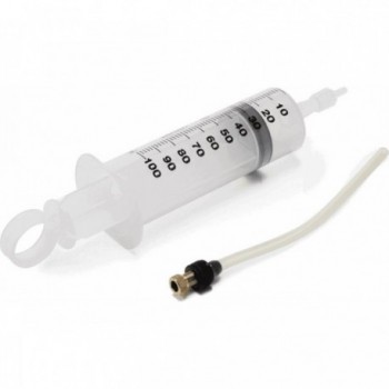 Syringe pour scellant tubeless 100 ml avec raccord de purge - Entretien efficace - 1