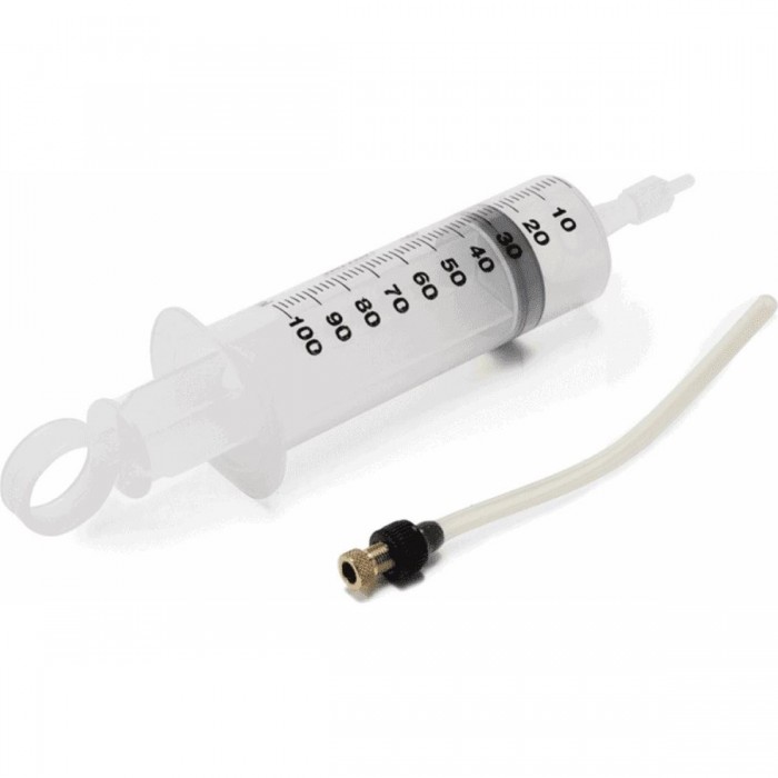 Syringe pour scellant tubeless 100 ml avec raccord de purge - Entretien efficace - 1