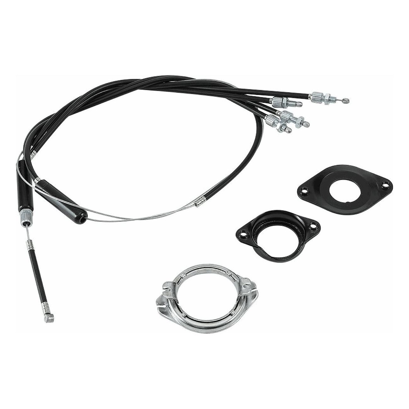 BMX Freestyle Rear Cable and Housing Kit with 360° Rotation - MV TEK - 1